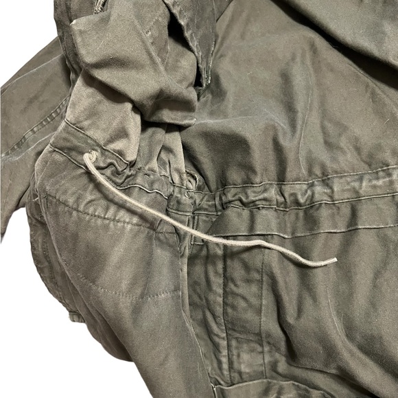 Vintage 1989 Unisex Military-Issued Cotton Canvas Field Jacket - Picture 8 of 9